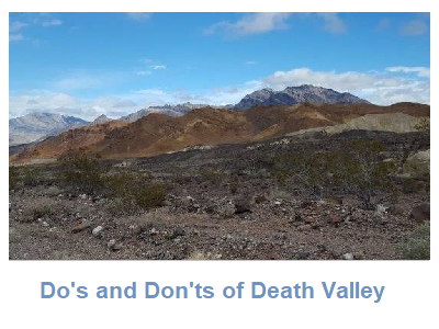 Landscape of Death Valley